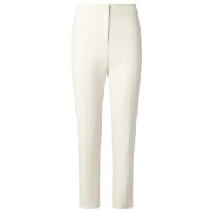 Iris Setlakwe NWT Women’s Size 2 Ivory White Cropped Cigarette Trousers Pants